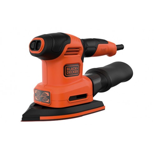 Lijadora con Cable Multi Black & Decker 200 W 