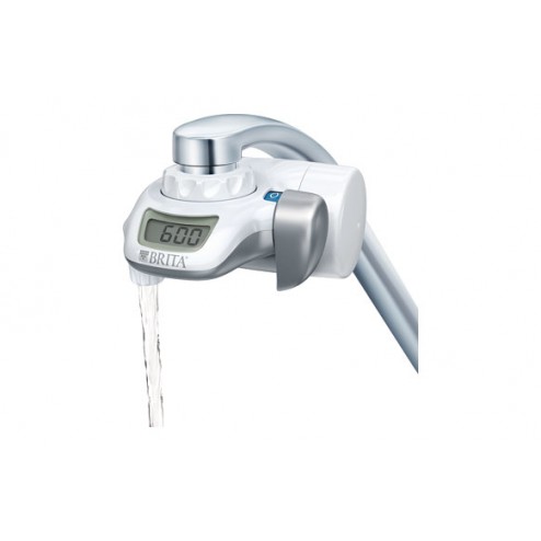 Adaptador Grifo New On Tap + 1 Filtro Brita Blanco/Metalizado