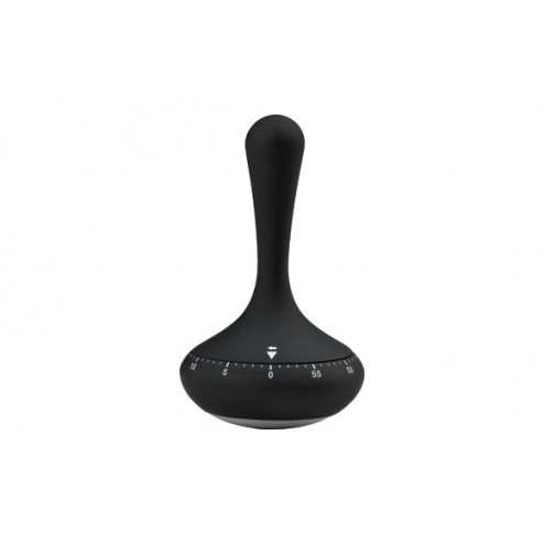 Timer Acero Abs Negro 6,6X12 cm