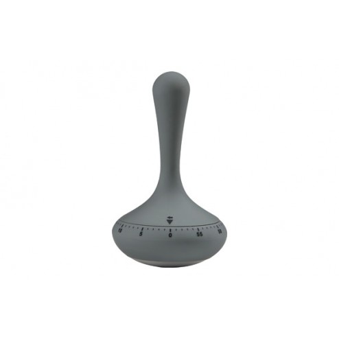 Timer Acero Abs Gris 6,6X12 cm