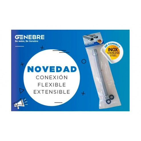 Conexion Flexible Ge-Connect Extensible Genebre M3/4"-H3/4" De 200 A 420 Mm