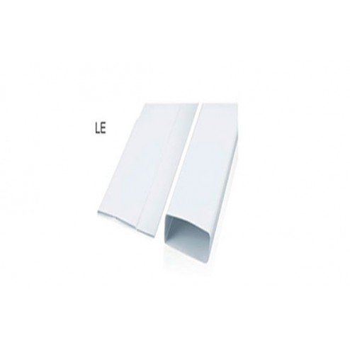 Tubo Extraccion Plegable Pvc Rectangular Gonal 1 M 110 X 55 Mm