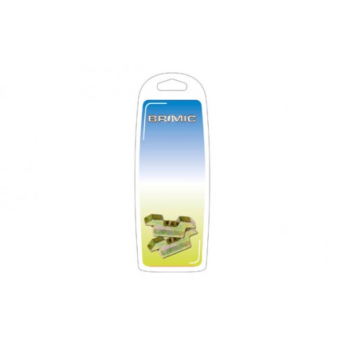 Contracierre Zamak Carpinteria Aluminio (Bl 2 Un) Micel 6819-05/32 Mm Bicromatado