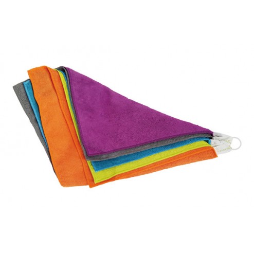 Bayeta Microfibra (5 Bayetas Surtidas) Nespoli 38x38cm