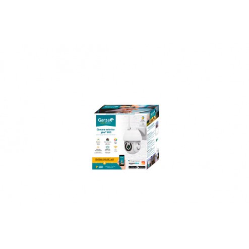 Camara Exterior Smart Wifi 360º Garza 1080 P Hd