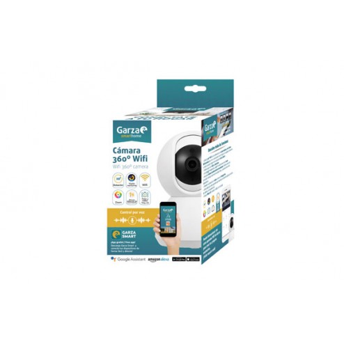 Camara Interior Ip Smart Wifi 360º Garza 720P Hd