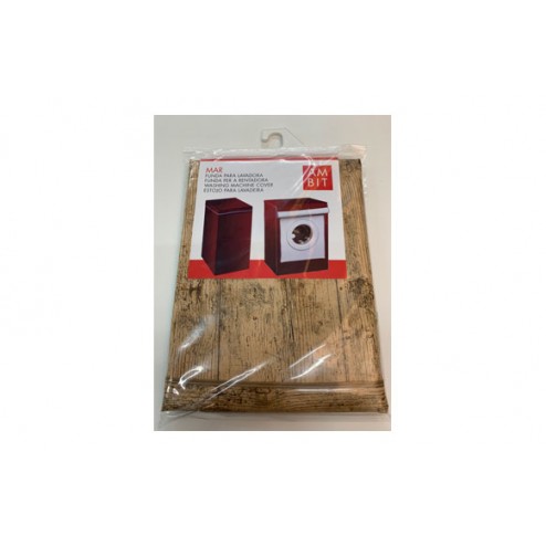 Funda Lavadora Carga Frontal Ambit Madera Media