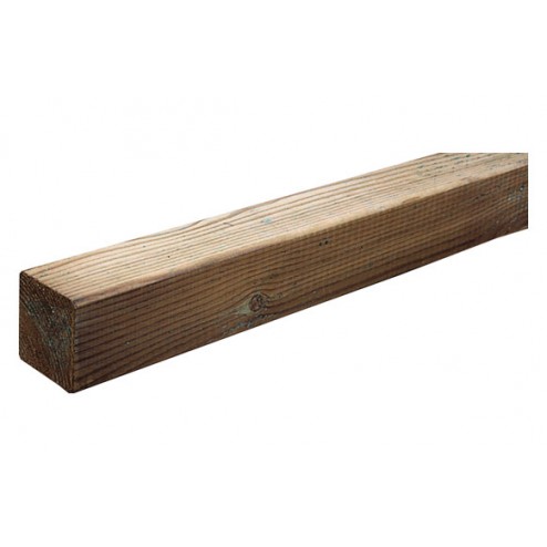 Poste Madera Cuadrado 7 X 7 X 180 Cm