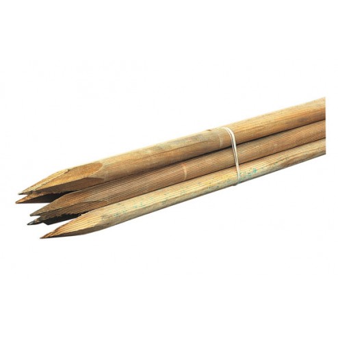 Tutor Madera Pino 6 Uds Ø 2,7x150cm