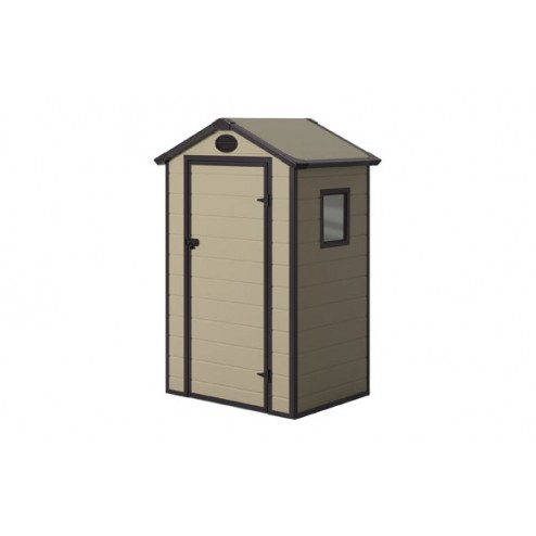Caseta de Resina Gardium Stella Beige/Chocolate 130x103x203cm