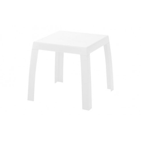 Mesa Baja Maya Blanco 53 X 53 X 48 Cm