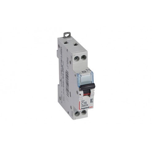 Magnetotermico Dx3 P + N C16 1 Modulo Legrand 6/16Ka-P/Negra