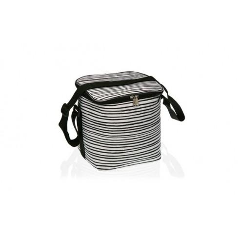 Bolsa Portalimentos Termoinsulada Black Line 9,2L 22 X 18 X 23 Cm