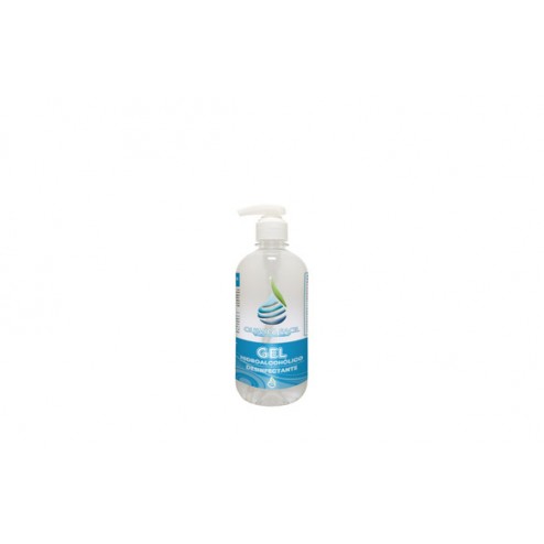 Gel Hidroalcohólico Desinfectante QF con dosificador 500ml