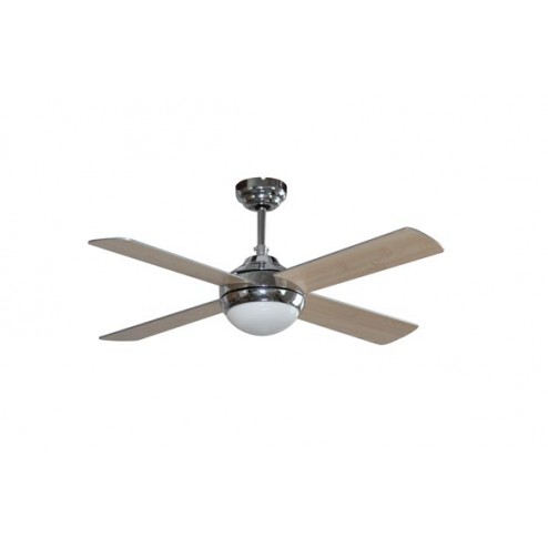 Ventilador de techo Box Plus Aluminio Marrón 130cm 4 aspas