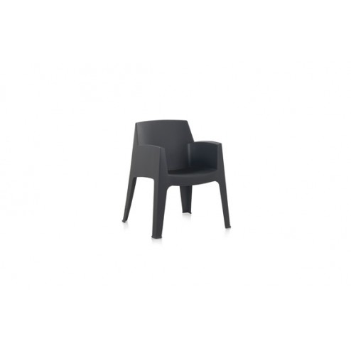 Sillón de Resina Shaf Master Antracita 55244