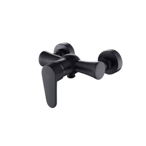 Monomando con Cartucho de Discos Cerámicos 40mm Bi Ug Ducha Negro
