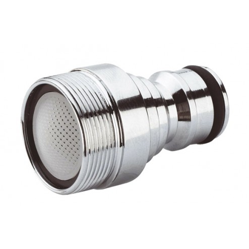 Adaptador Rosca Metrica Macho Aqua Control Para Grifos de Baño y Cocina