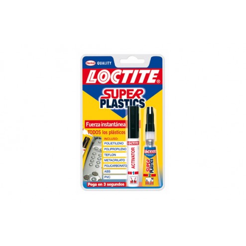 Adhesivo Instantaneo Super Glue-3 Plásticos Dificiles