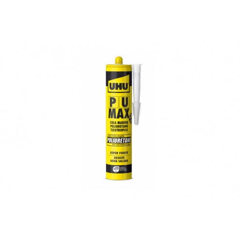 Adhesivo Montaje Madera Pu Max Pu Gel Uhu 340 Gr 