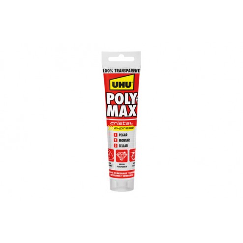 Adhesivo Montaje y Sellador Poly Max 115 Gr Cristal Express