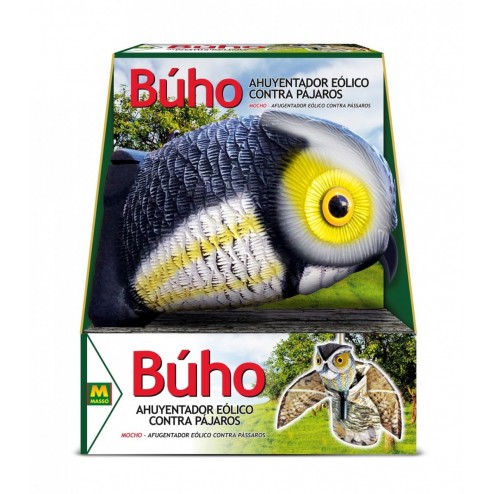 Buho Eolico Ahuyentador Pajaros con Alas Massó