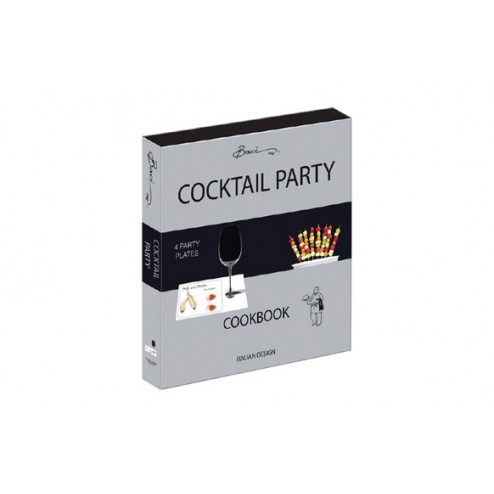 Bandeja Aperitivo Cookbook Cocktail Melamina Baci 4 Uds