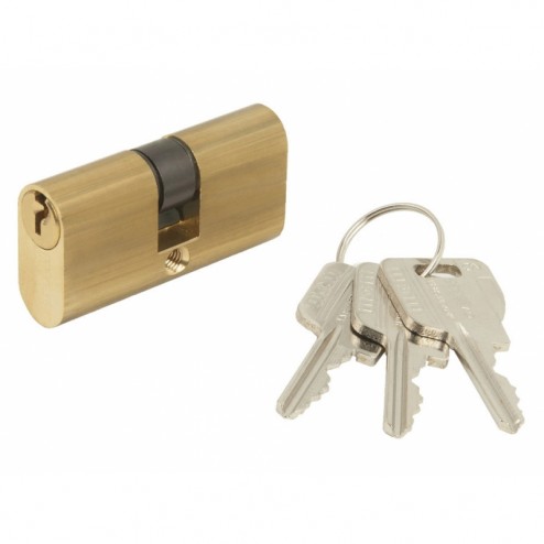 Cilindro Oval Ov Latón Llave Serreta Mcm 26-26 Llaves Iguales