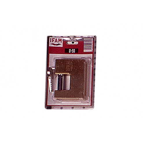 Candado Latón Monoblock U Blister Ifam 90mm