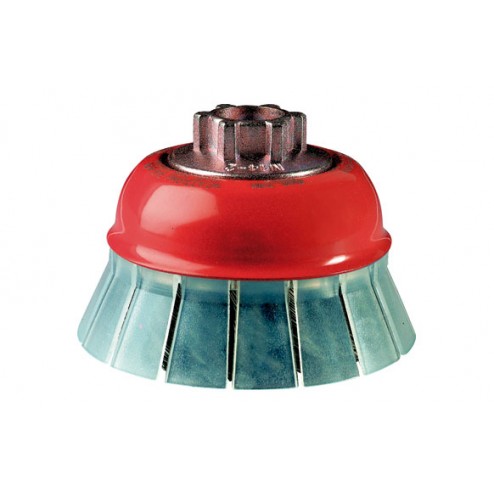 Cepillo Taza con Guarda Pua Trenzada Acero M14 Jaz Diam.65/0,50
