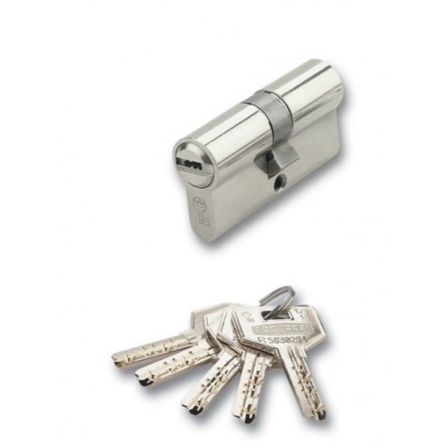 Cilindro Ds15 Cromo Llave Puntos Ezcurra 30-40