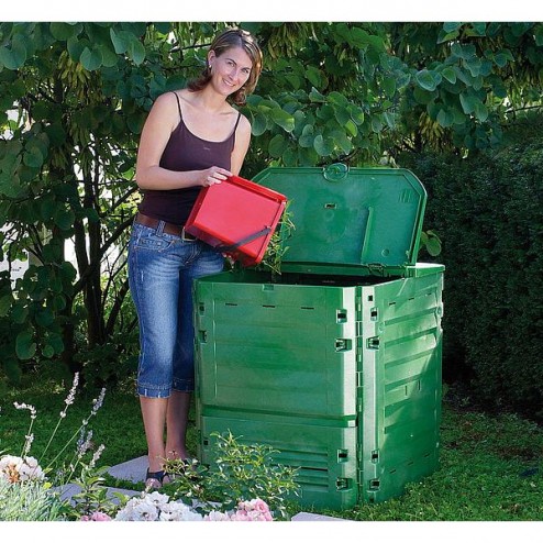 Compostador Thermo King Verde 600 L. 104x80x80 cm.