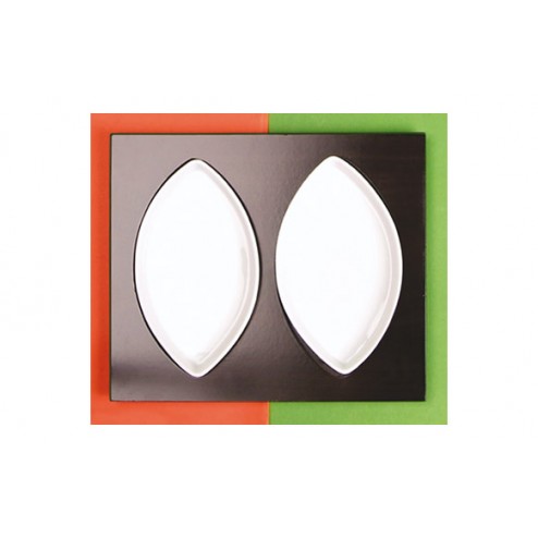 Entremesero Cuadrado 2 Piezas con Bandeja
