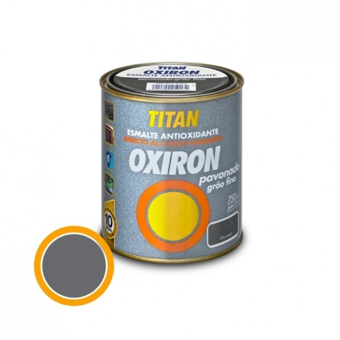 Esmalte Pavonado Oxiron Titan 4 L Gris Acero