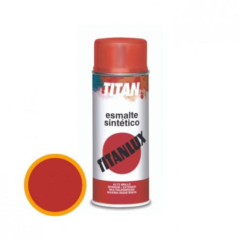 Esmalte Sintético Spray Titan 200 ml Bermello