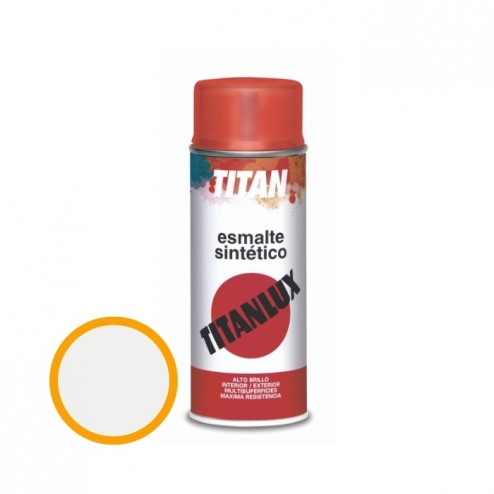 Esmalte Sintético Spray Titan 400 ml Blanco
