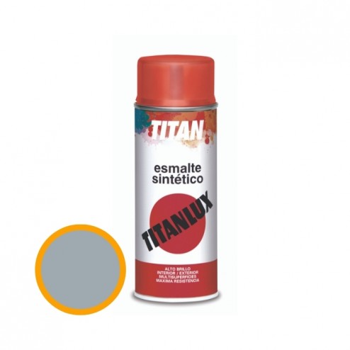 Esmalte Sintético Spray Titan 200 ml Gris Perla