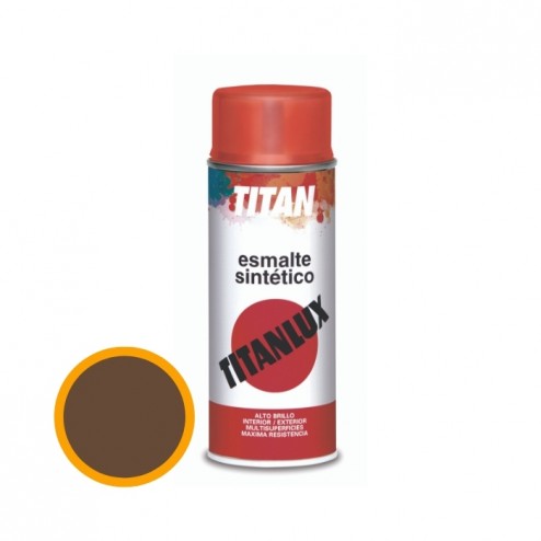 Esmalte Sintético Spray Titan 200 ml Pardo