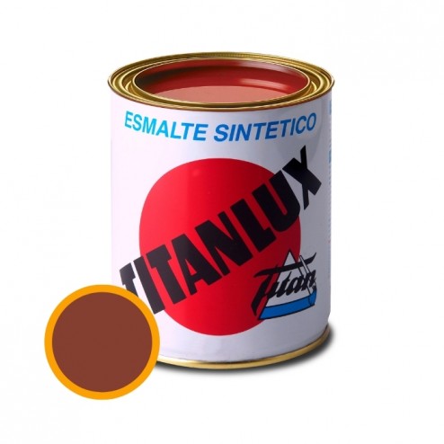 Esmalte Sintético Brillo 555 Titanlux 750 ml Rojo Ingles