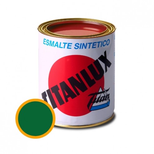 Esmalte Sintético Brillo 514 Titanlux 125 ml Verde Hierba