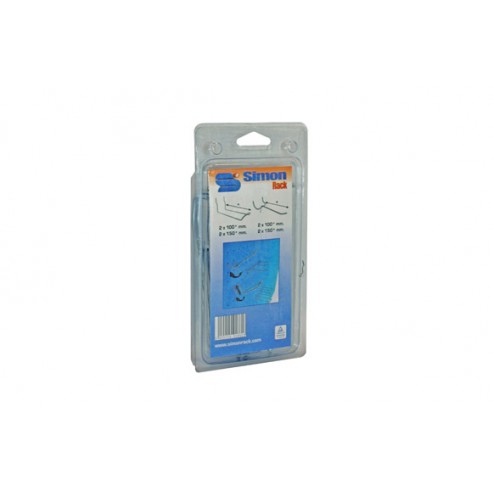 Gancho Estanteria Dobles A Simonrack 8 Uds