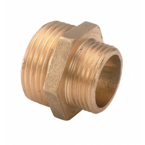 Machon Roscado Latón Reducido 1"-3/4"
