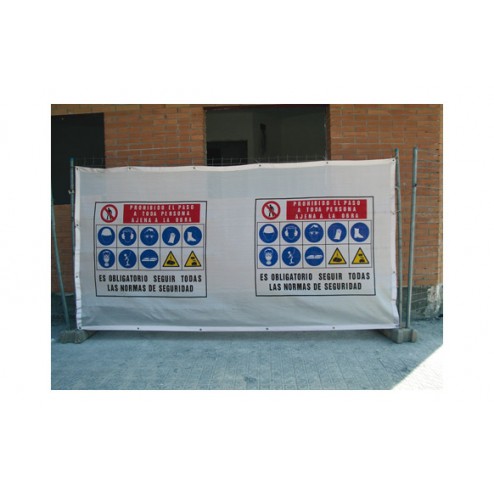 Malla Ocult. Banda 3M Reflec. Mallanets 1,8X3,5m