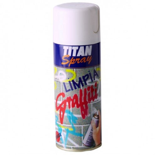Limpiador Graffiti Spray Titan 400 ml Incoloro