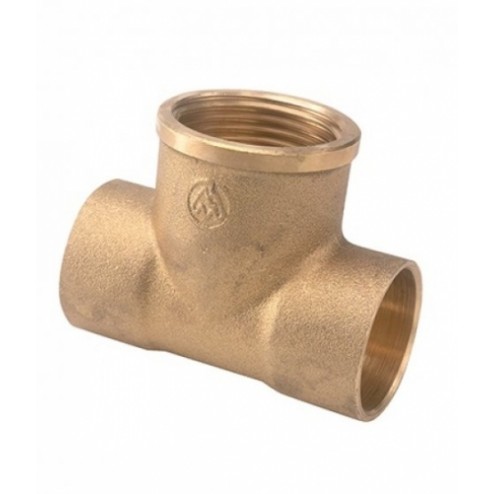 Te Mixta Hembra Latón/Cobre 130G 22mmx1/2"