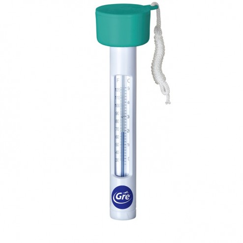 Termómetro tubular flotante para piscinas Gre