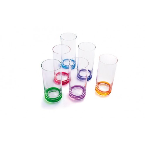 Vaso Alto Color Favorit 6 Uds 