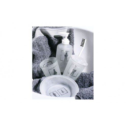 Vaso Man&Woman Transparente Coram