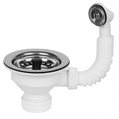 VãLvula Cesta Tapón Tipo Teka Inox Mirtak Diam. 115 C/Rebosadero
