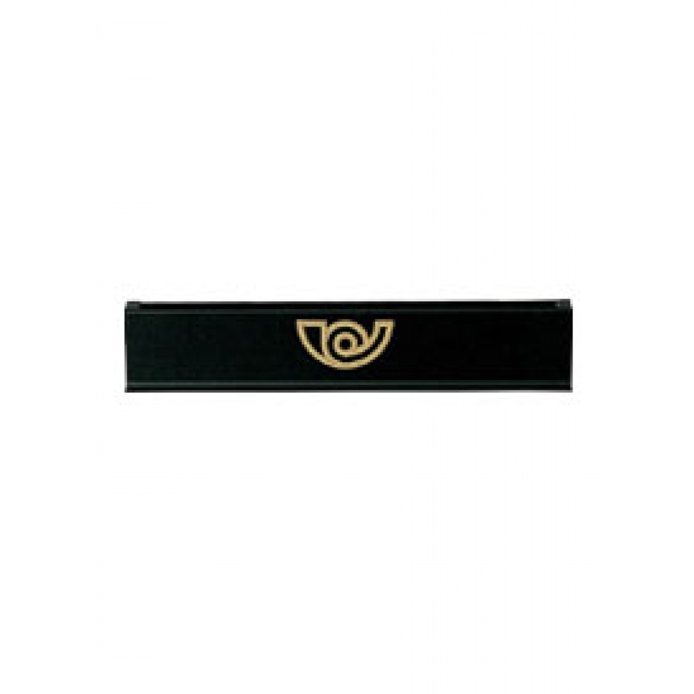 Bocacartas Aluminio Btv Color Negro